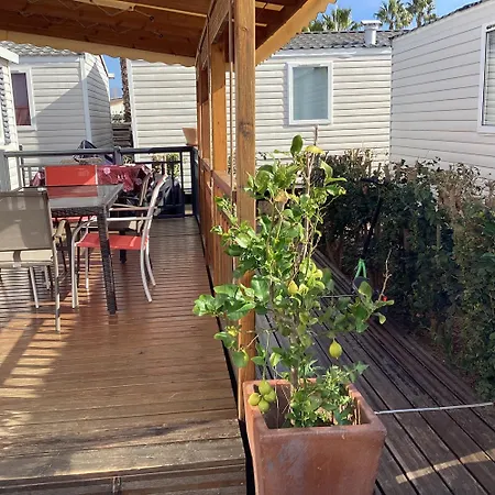 Linge Literie Et Toilette Fournis, Un Grand Confort, A Cote Ou A 5 Minutes Des Piscines Tous 3 Grande Terrasse Couverte Camping *